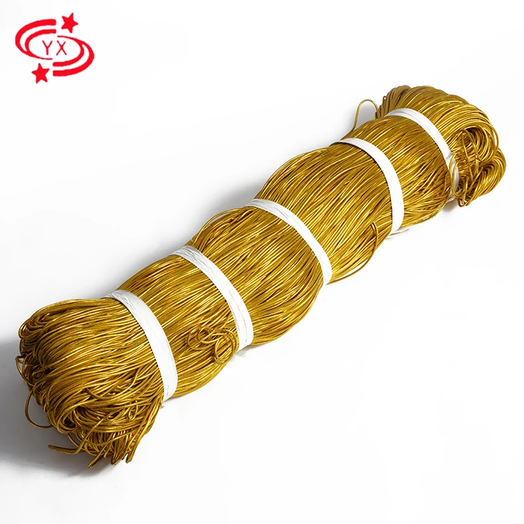 wholesale in stock 1mm 1.2mm 1.5mm elastic ropes elastic string for packing tag gift decoration