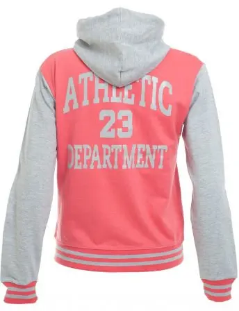 Women Baseball style hooded jacket American Baseball Jackets