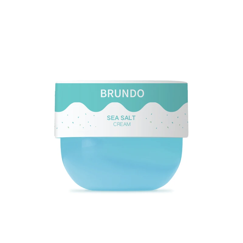Factory direct OEM private label exfoliating sea salt cream body scrub salt