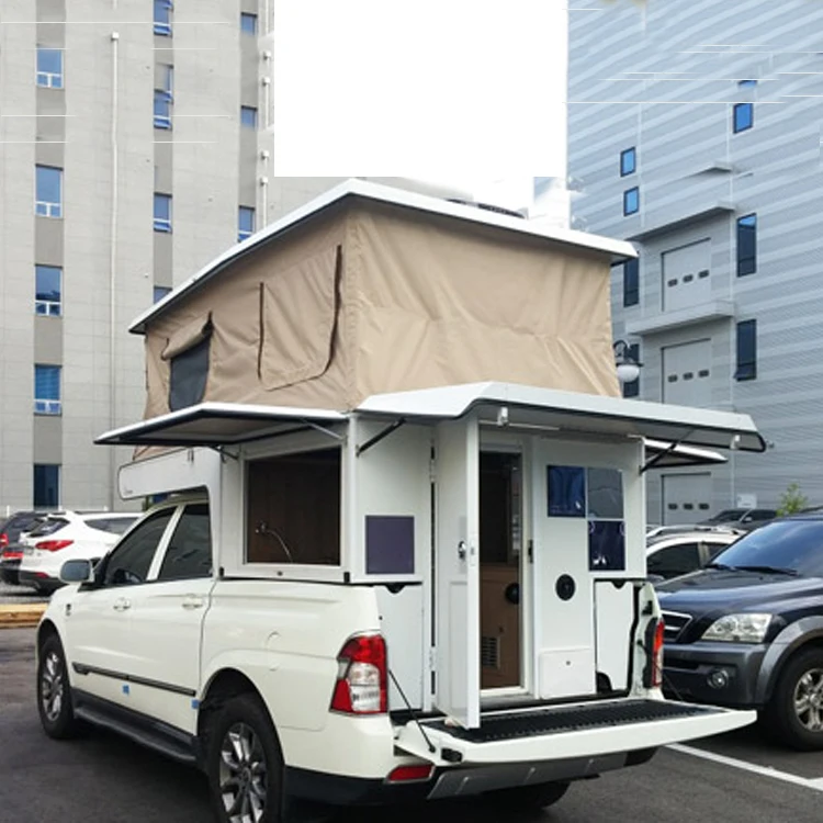 
F150 Slide in pop up pickup truck bed campers 
