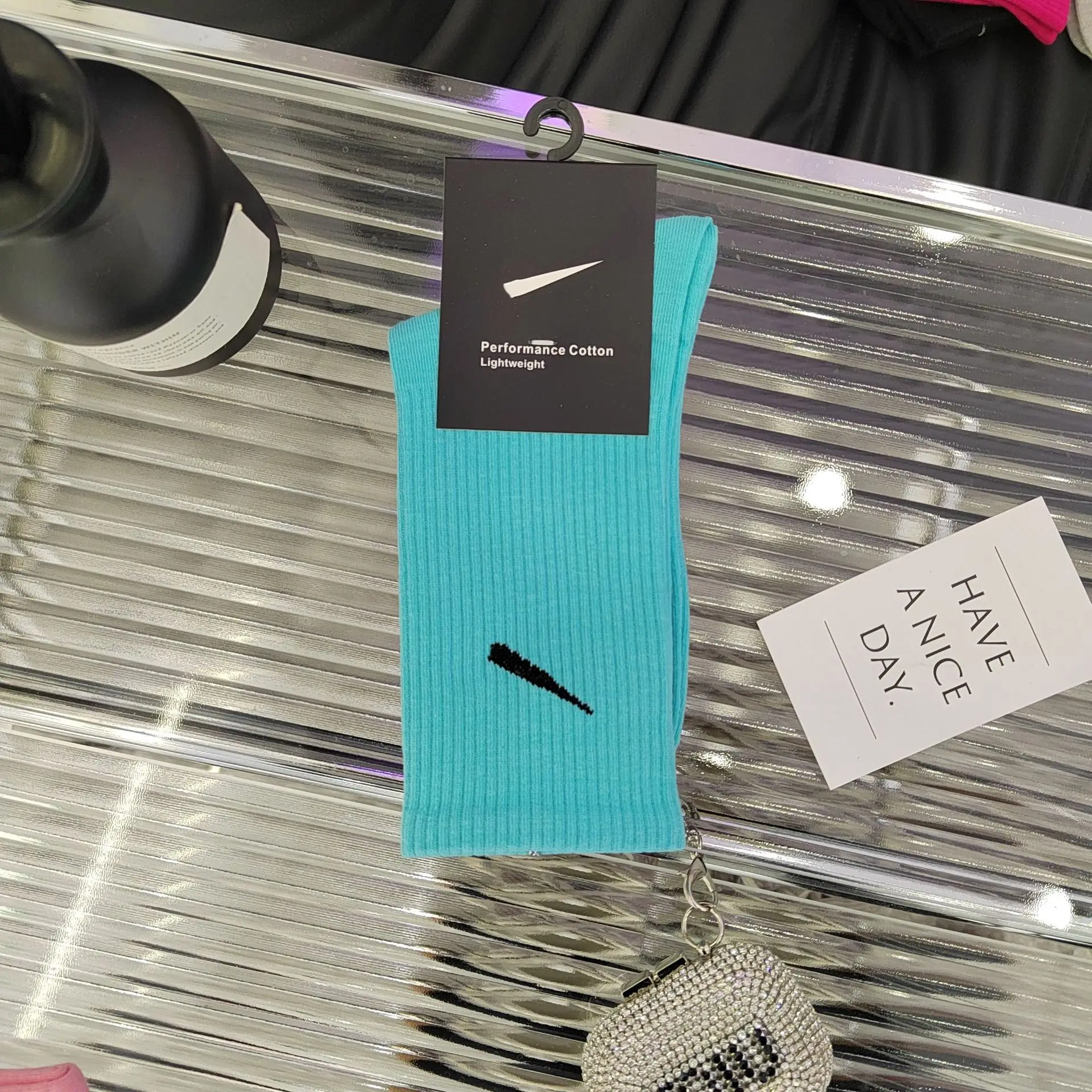 2024 ODM Colorful Unisex Adult Sports N K Socks New Trend High Quality Custom Logo Branded Mens Cotton Socks