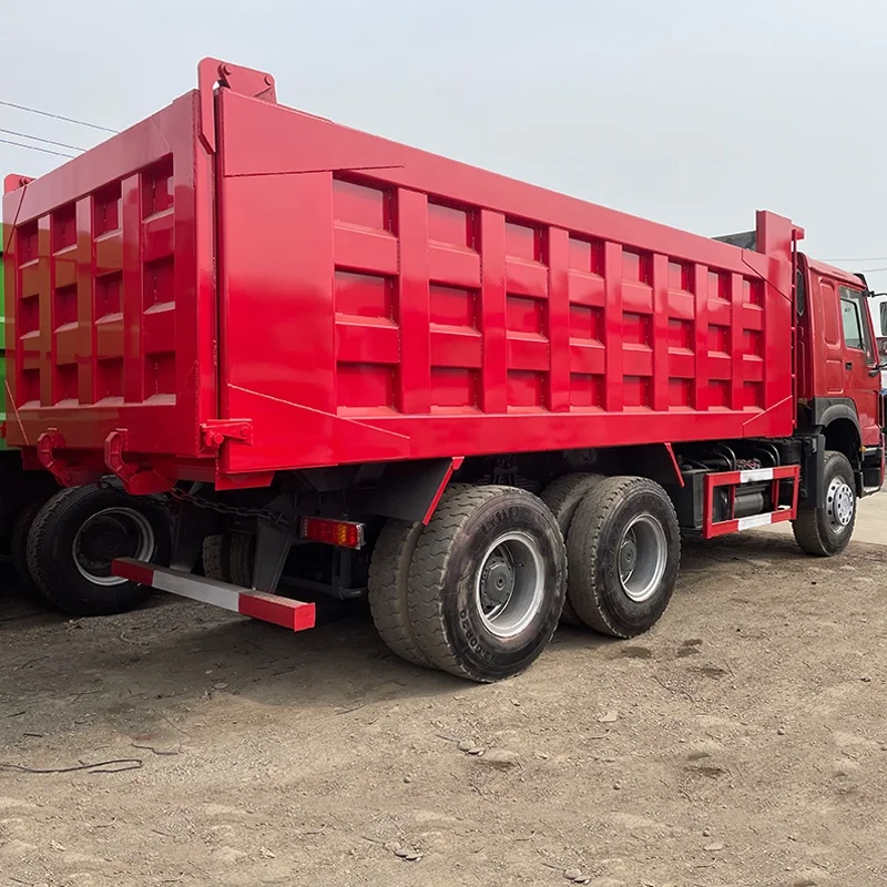 hot sale Howo 7 model 375 tipper Truck 50 Ton 6*4 Heavy duty Dump Truck With 10 tyres used truck for sale