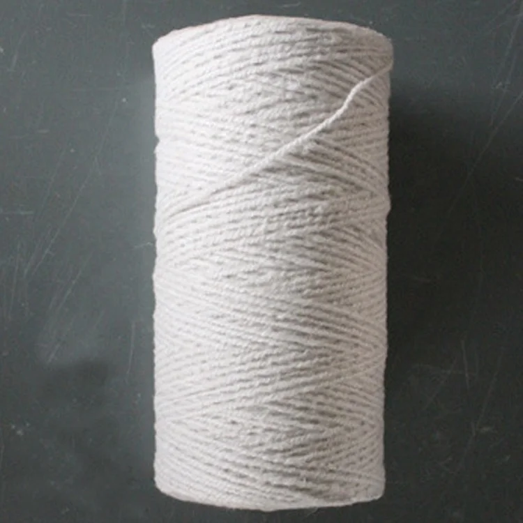 
High Temperature Ceramic Fiber Yarn With SS Wire For Insulation 