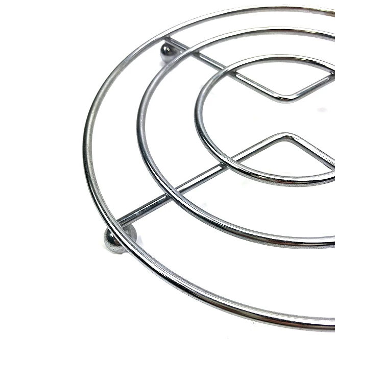 Round Metal Table Place Mat Hot Pot Holder