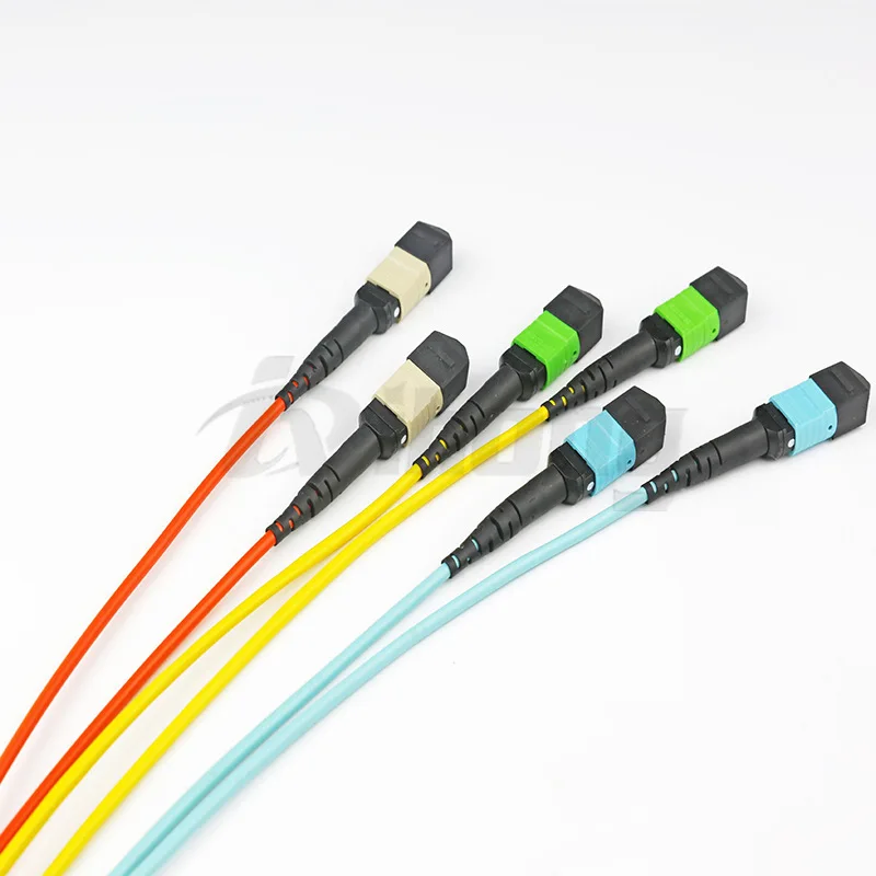 Factory Price 8F MPO-MPO /MTP-MTP Singlemode  8-cores female male MPO/MTP Trunk Cable