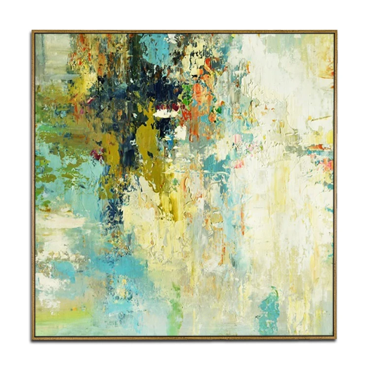 
Newest Design Acrylic Wall Decor Abstract Artwork Canvas Oil Painting for Living Room  (60254526506)