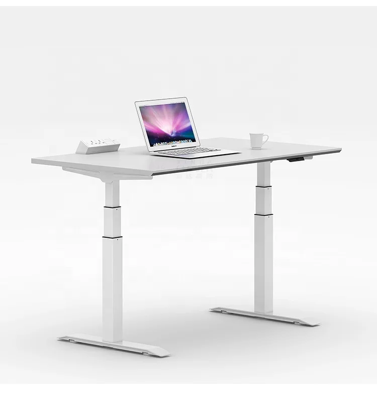 
2021 office customized furniture office desk Electric adjustable height Lifting table office supply Certified 