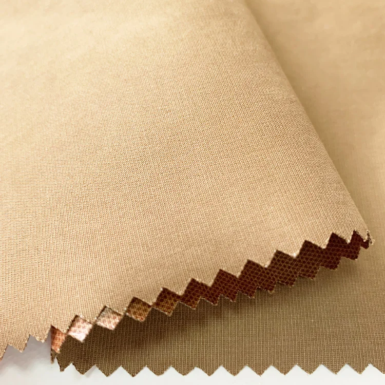 
Moisture Resistance 100% polyester Add PU Moisture-proof Outdoor Cover Fabric 