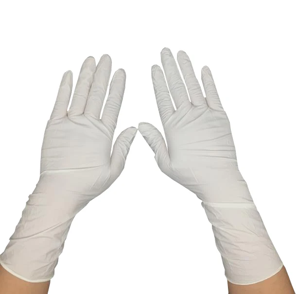 Manufacturer disposable powder free 100% pure latex gloves, food grade gloves