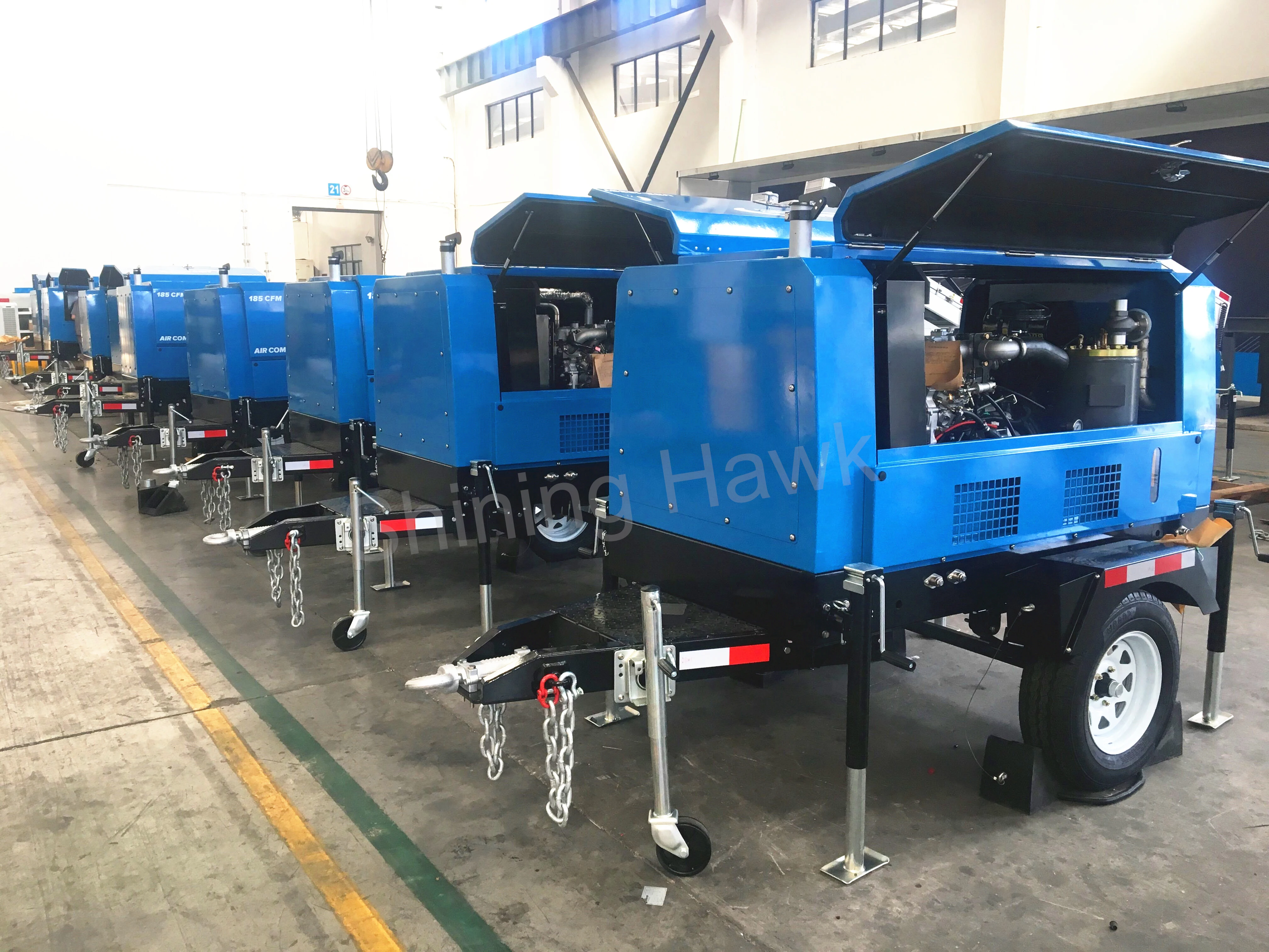 185CFM 5CBM Screw air compressor