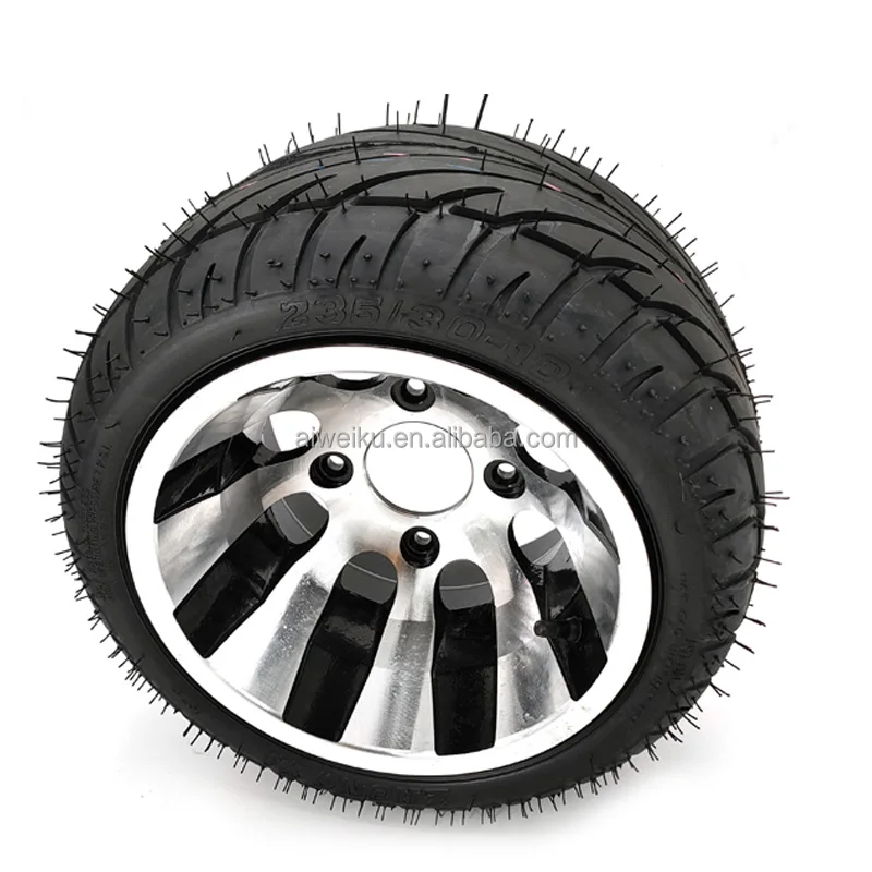 235 / 30-10 Inch Tire Alloy Wheel Hub For Four Wheel Go Kart Atv Atv Electric Vehicle Accessories Modification