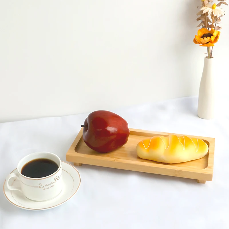 food nuts and candy set spa basket rectangle wholesale rotation wood breakfast custom rolling cutlery serving bamboo tray