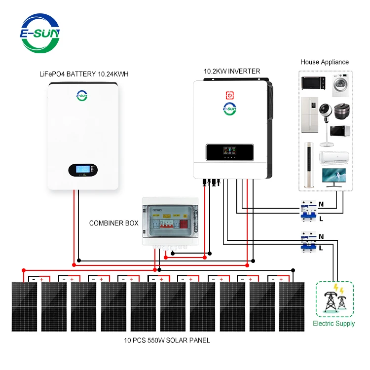 Home generators 25-year lifespan 5KWH 5KW lifepo4 100ah battery solar panel energy system  10KW 10KWH 220V high efficiency