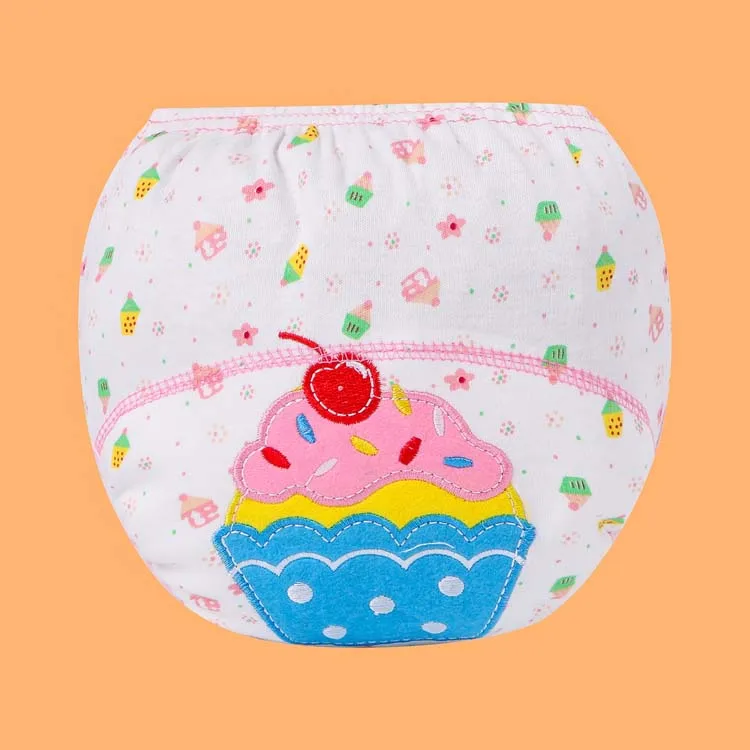 cartoon pattern waterproof baby diaper cloth