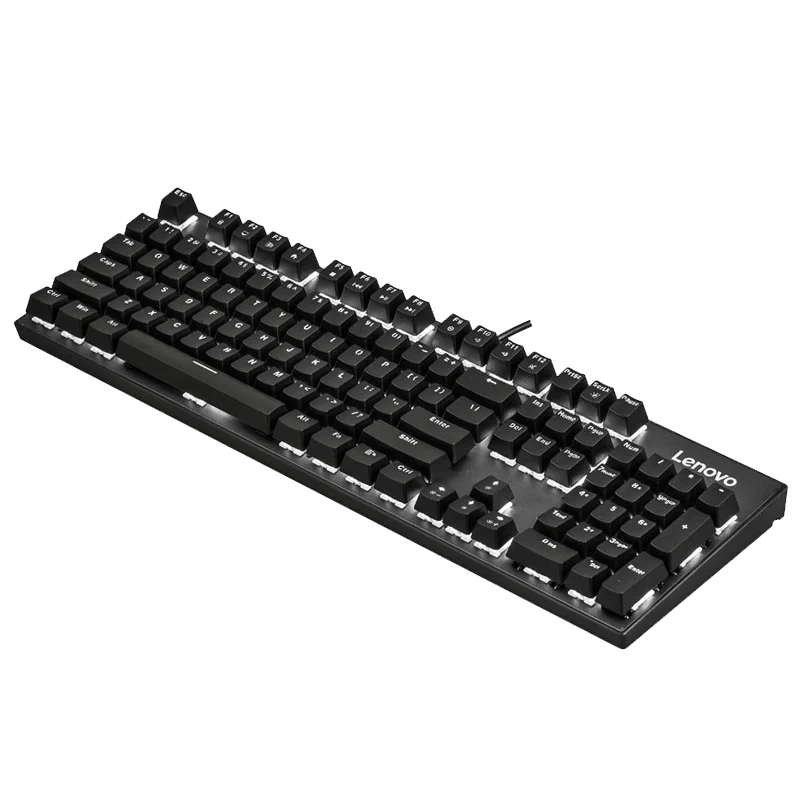 Lenovo mechanical keyboard wired computer esports special game special 104 keys notebook desktop universal backlit keyboard
