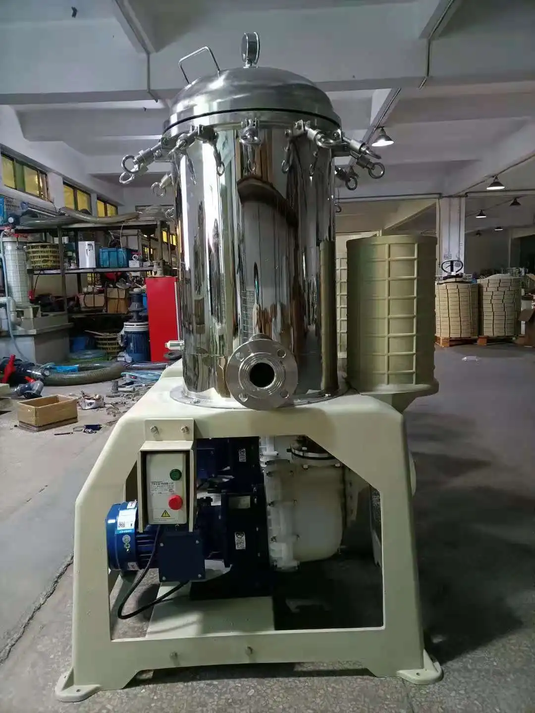 Industry Waste Water Treatment Chemical Liquid Filter Pump For Copper Acid Plating Solution