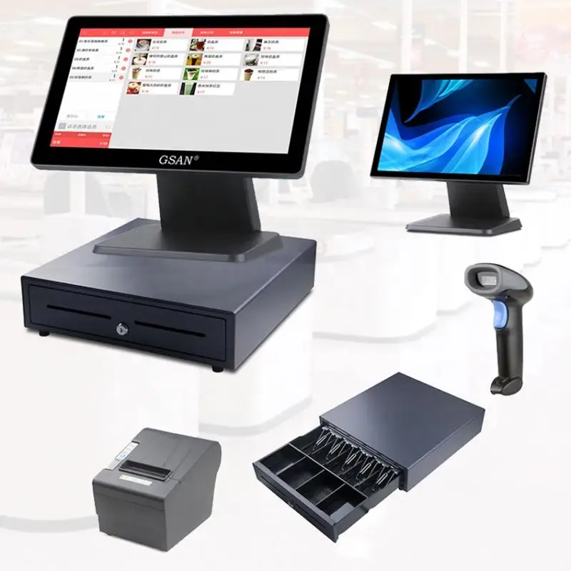 High Quality Cheap Price touch screen epos pos cash register till system Best Selling all in one Complete POS System
