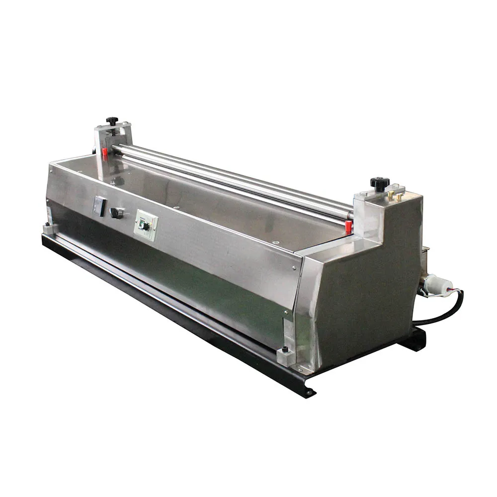 JS-700E Machine for Gluing Sheet Paper Pasting Manual Machine PVA Gluing Machine