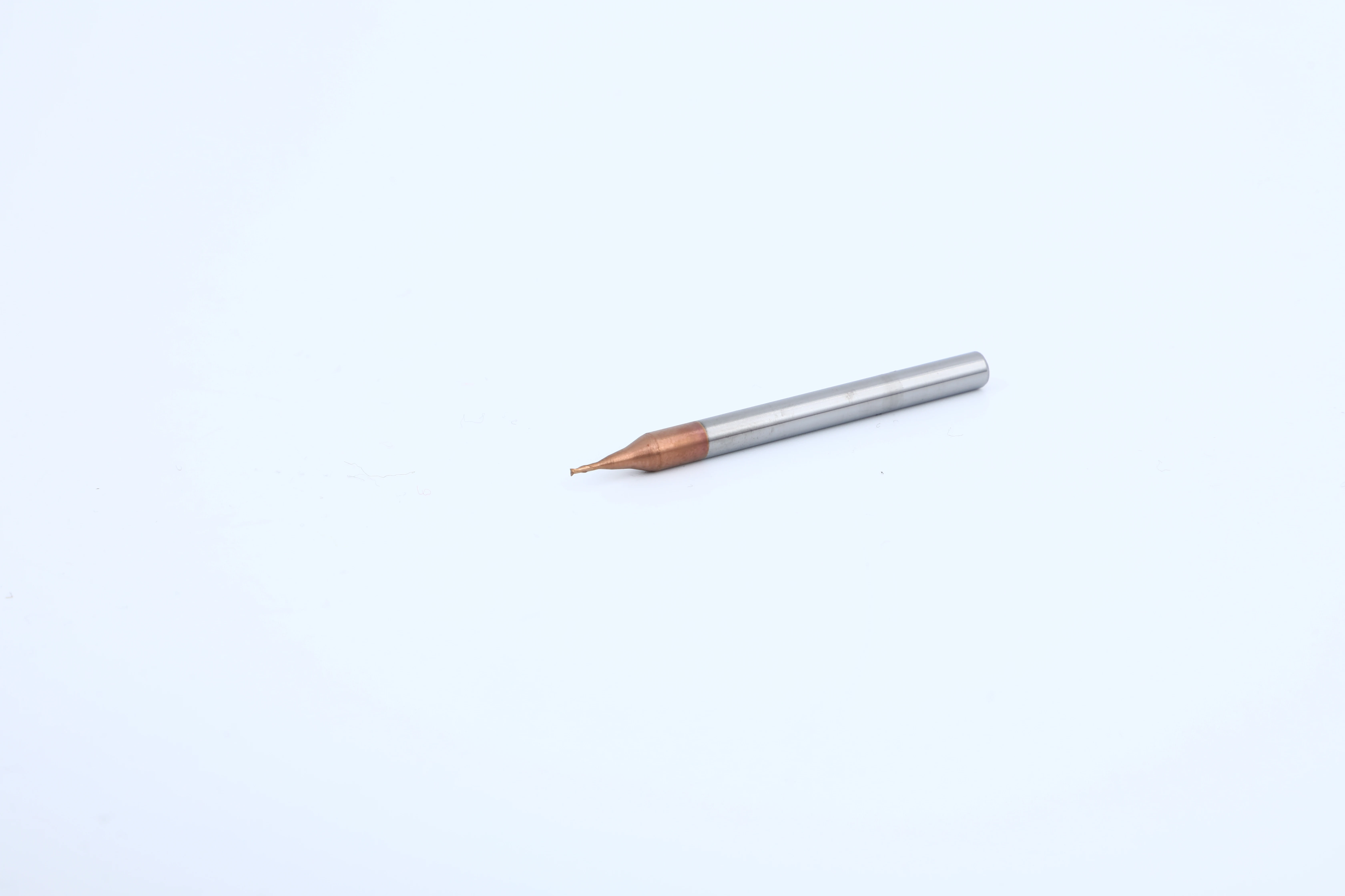 Coated 55 Degree Micro Diameter Ball Nose End Mill CNC Controllable 50mm Overall Length Customizable OEM/ODM Steel Processing