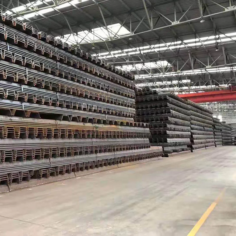 400x100x10.5mm Type 2 Hot rolled U type steel sheet pile for construction Hot Sale
