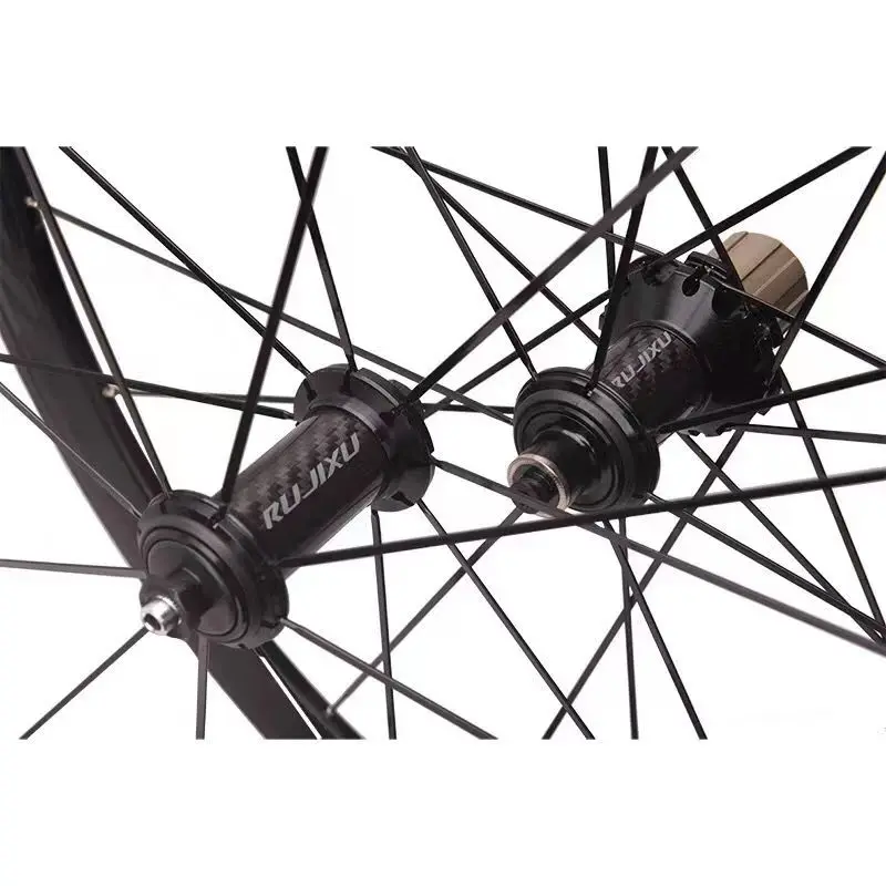 Toray Carbon Wheelset Rims Brakes 50mm Racing Bike Carbon Wheels Tubeless Clincher Bmx bicycle 700c Road wheelset