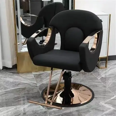 Adjustable Barber shop Electric special lifting hair cutting chair internet celebrity   barber hair salon chair  beauty chair
