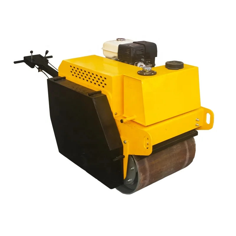 600 kg hand-held single-drum vibratory road roller compactor machine