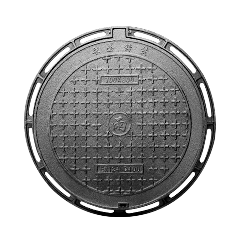 Круглая крышка люка из чугуна класса EN124 B125 C250 ковкого для проходной дорожки жилого и