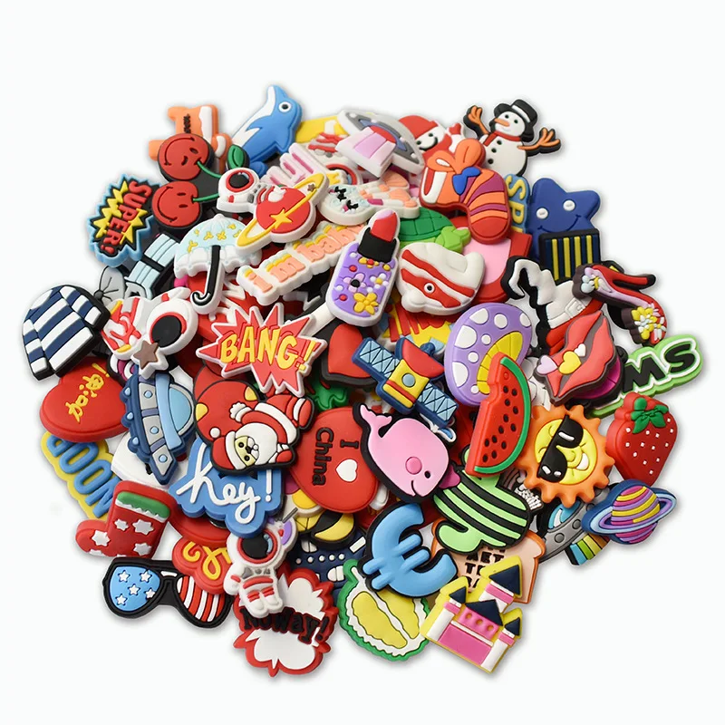 Wholesale Croc charm  PVC Shoe Charms Raiders Shoe Decorations for slippers and sandals Clog Charm