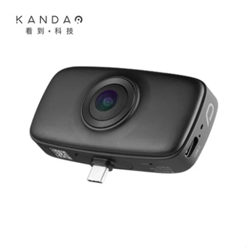 
KanDaoQooCam FUN Mini sports HD Travel 360VR Shooting 4K electronic shockproof camera mini camera 