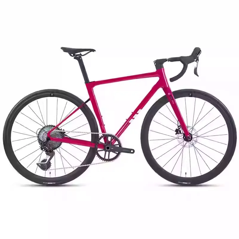Twitter C6 Alu Alloy Road Bicycle Hydraulic Disc Brake 24 Speed Carbon Fiber 13 Speed Racing Ultra Light Thru Axle Hidden Cable