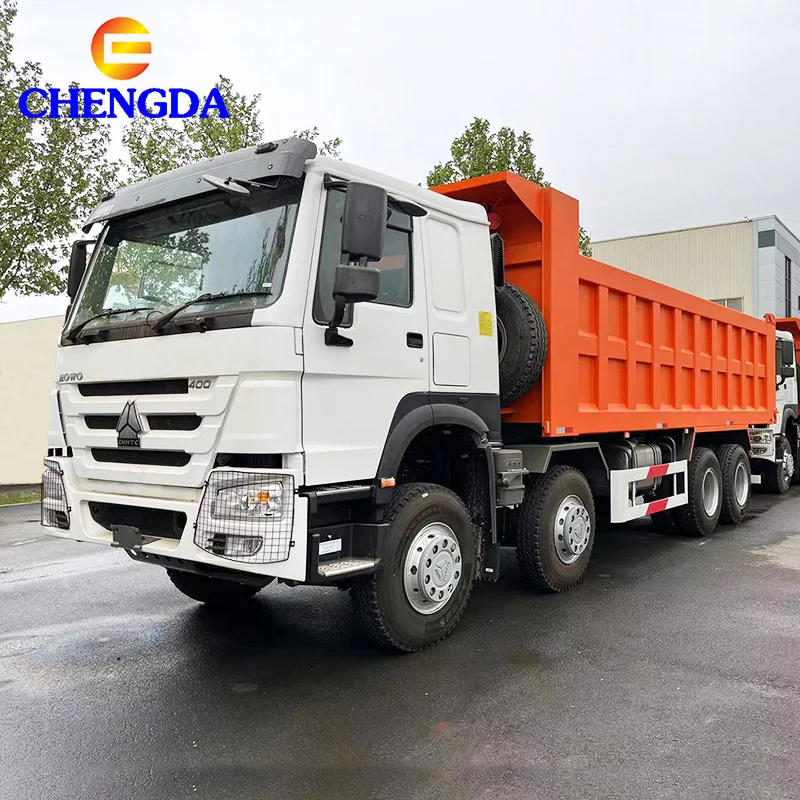 Factory Sale 2016-2024 Sinotruk Used 6x4 8x4 RHD Tipper Trucks 10 12 Wheeler 30 Ton 371hp 375hp 380hp Howo Dump Truck
