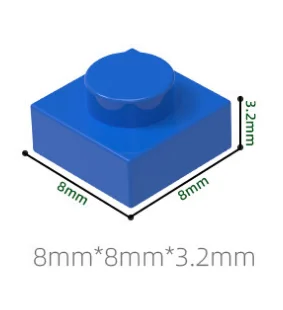 Factory 3024 1*1 1x1 One By One Construction Plate for Pixel Mosaic Picture Creative DIY One Dot Bricks Building Blocks for MOC