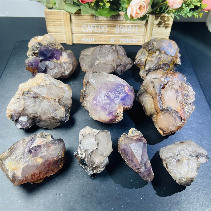 Hot Sale High Quality Crystal Craft Specimen Amethyst Raw Stone for Decoration