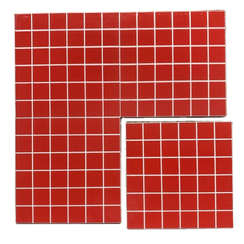 Керамическая мозаика, розовая, оранжевая, желтая плитка, наклейки на стену в ванную, для кафе, бара, KTV