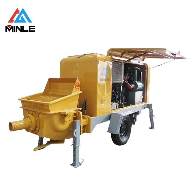 mobile small concrete pump for sale concrete pump Electric concrete line pump