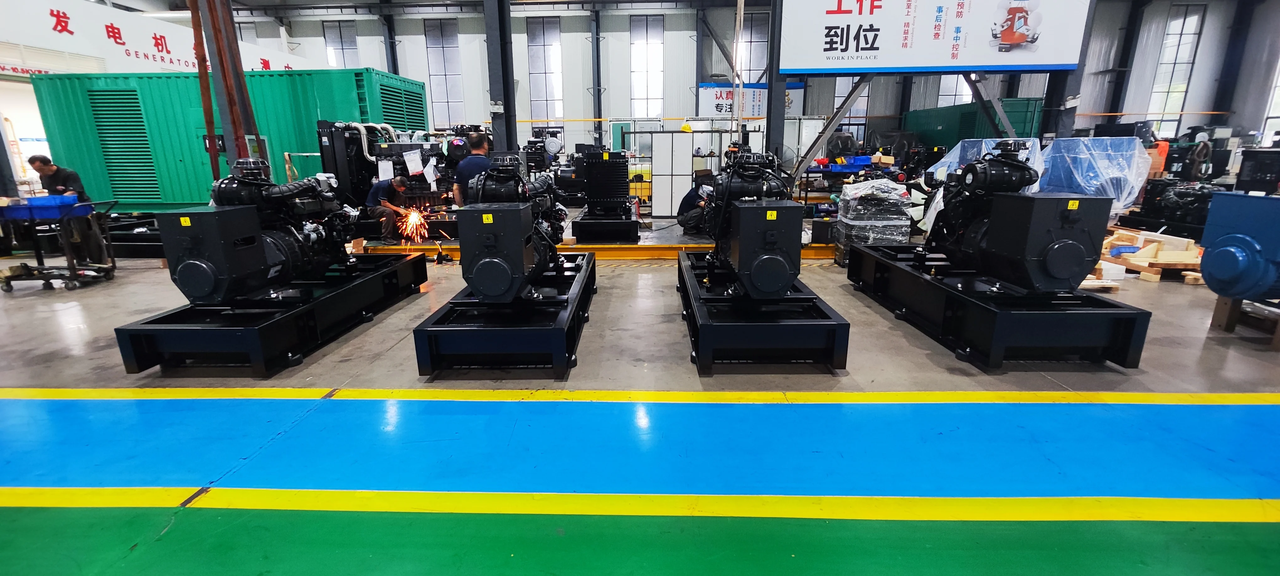 Factory Promotional Sale 120kw 150kva Three Phase 6HTAA6.5-G21 Diesel Generator 120kw Super Silent Soundproof Generator