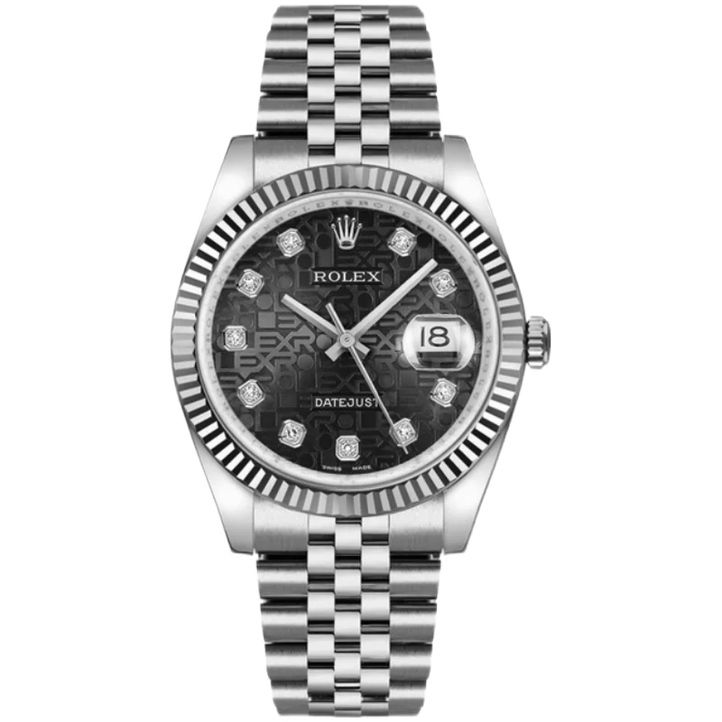 Hot Sale Quality Luxury Rolex Watches Log Series Diamond Dial Waterproof Glass Automatic Mechanical Fashion Rolex Watches
