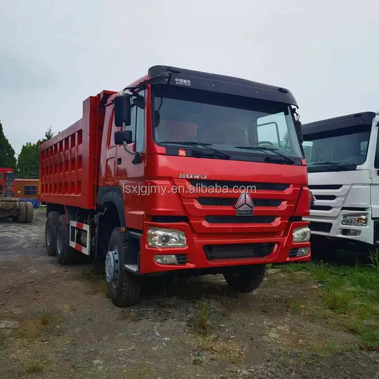 Second Hand HOWO 6x4 10-Wheel Dump Truck New Diesel Manual Weichai Engine Euro 3 Emission Left Right Shacman Heavy Trucksell