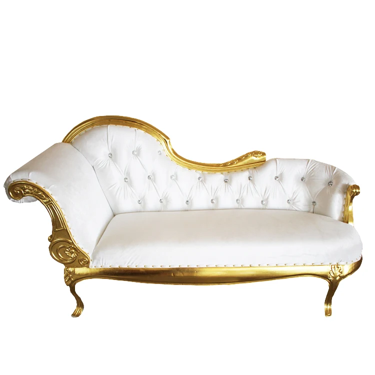 Latest Designed Luxury Party Furniture Gold Wedding Royal King Throne Chair Queen Sofa For Wedding