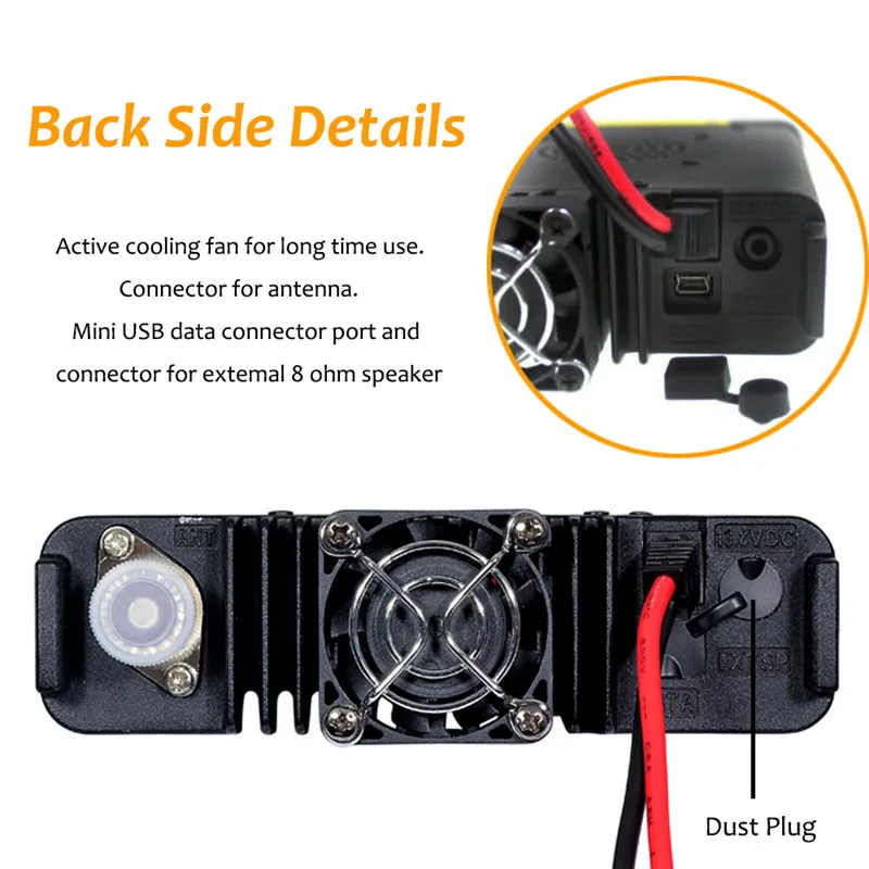 Outdoor communication  TYT TH-9800 quad band 29/50/144/430MHz 50w mobile car radio