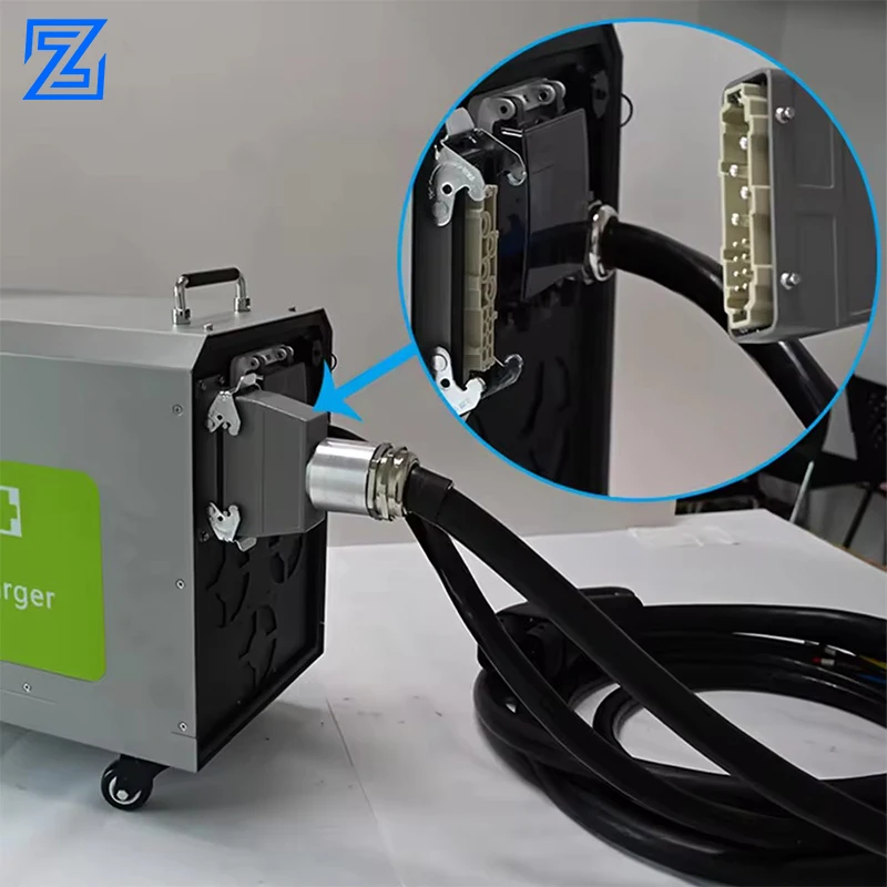 Factory High Performance 60kw-160kw EV DC Charger Electric Vehicle Charging Piles DC Fast Charging Station Portable EV Charger