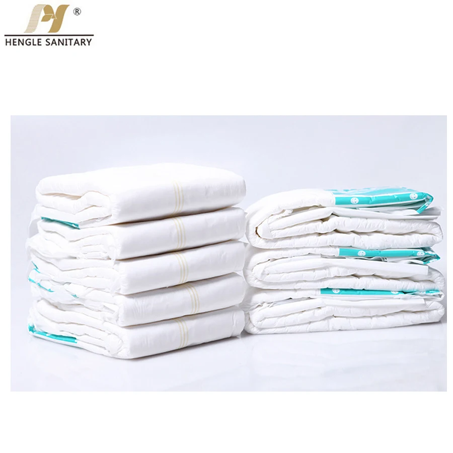 Chinese manufacturers direct selling disposable elderly incontinence diapers PE film super absorbent ultra-thin adult diapers
