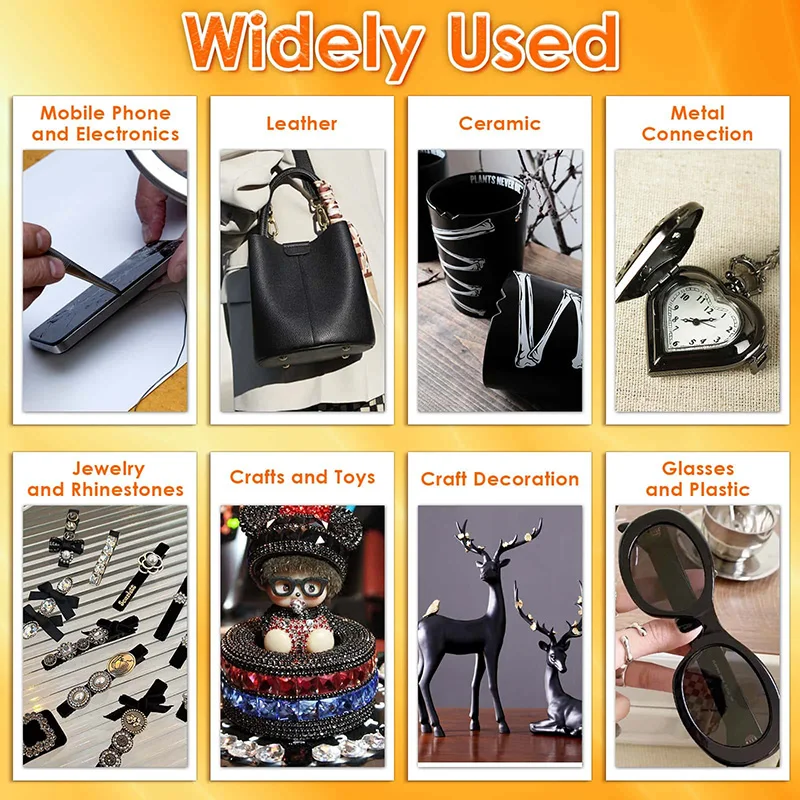 B-7000 Strength Glue Phone Screen Repair Adhesive Electronic Components Glue DIY Jewelry Rhinestone Pasting Adhesive With Pin