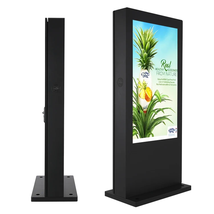 43 49 65 inch customized bus stop IP65 waterproof information kiosk Digital Signage outdoor advertisement screens