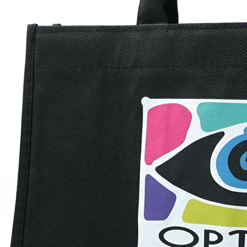 portable nonwoven tote bags Reusable Custom  nonwoven Shopping Bag Eco-Friendly Recycled Non-woven clothing shopping bag