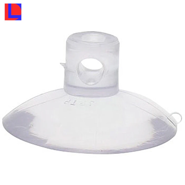 30mm Standard Transparent PVC suction cups with screw