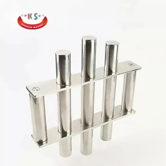 12000gauss 5bars Super Neodymium Magnet N42 Ndfeb Stainless Steel Hopper Magnet For Food Separation