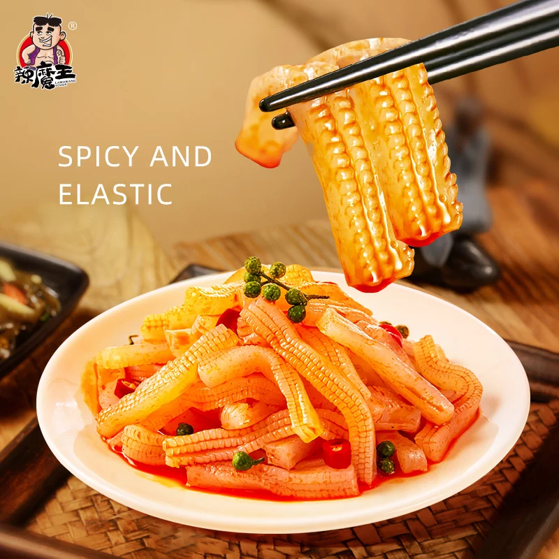 Chinese Congqing spicy numb flavor long shelf life Konjac Snack instant