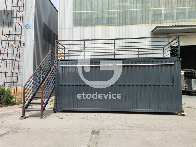 Luxurious Foldable Interior Design 20ft 10ft Mini Cafe Bar Quality Restaurant House Container Coffee Shop Container Cafe Bar